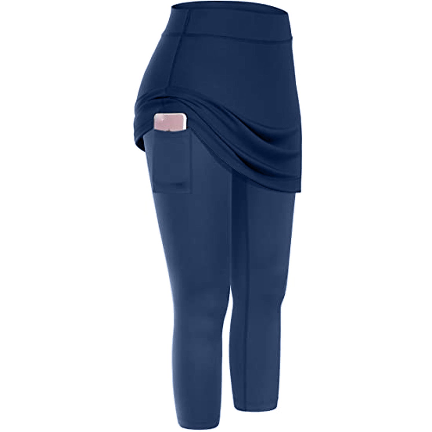 Jupe Leggings avec poches élastiques pour Sport Yoga