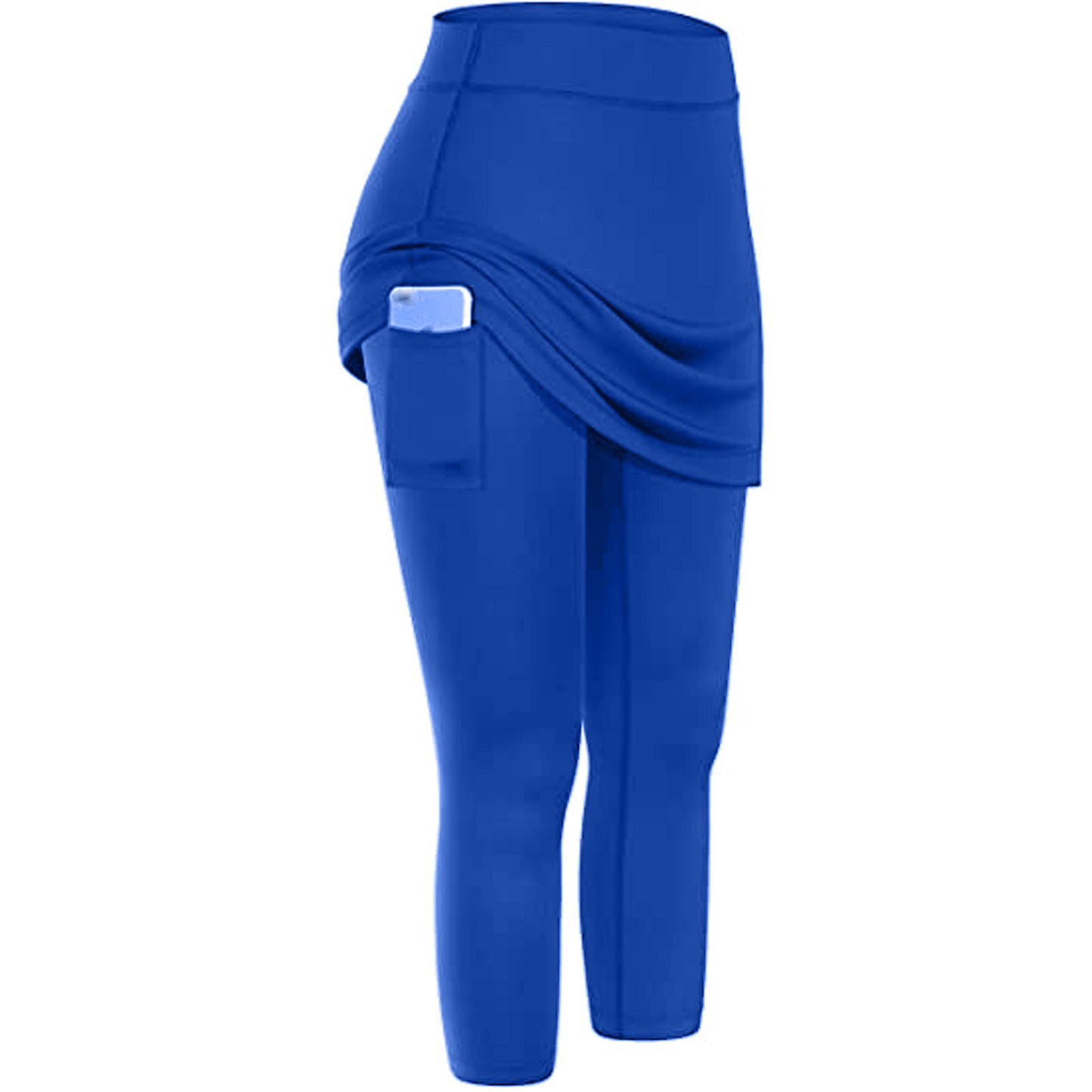 Jupe Leggings avec poches élastiques pour Sport Yoga