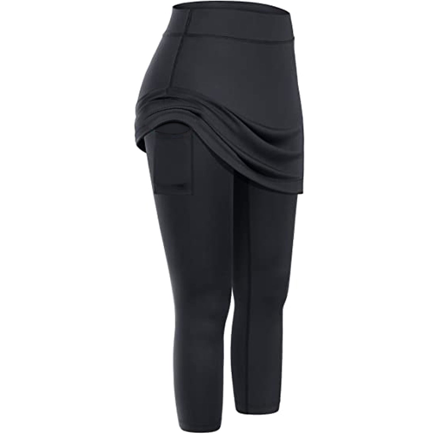 Jupe Leggings avec poches élastiques pour Sport Yoga