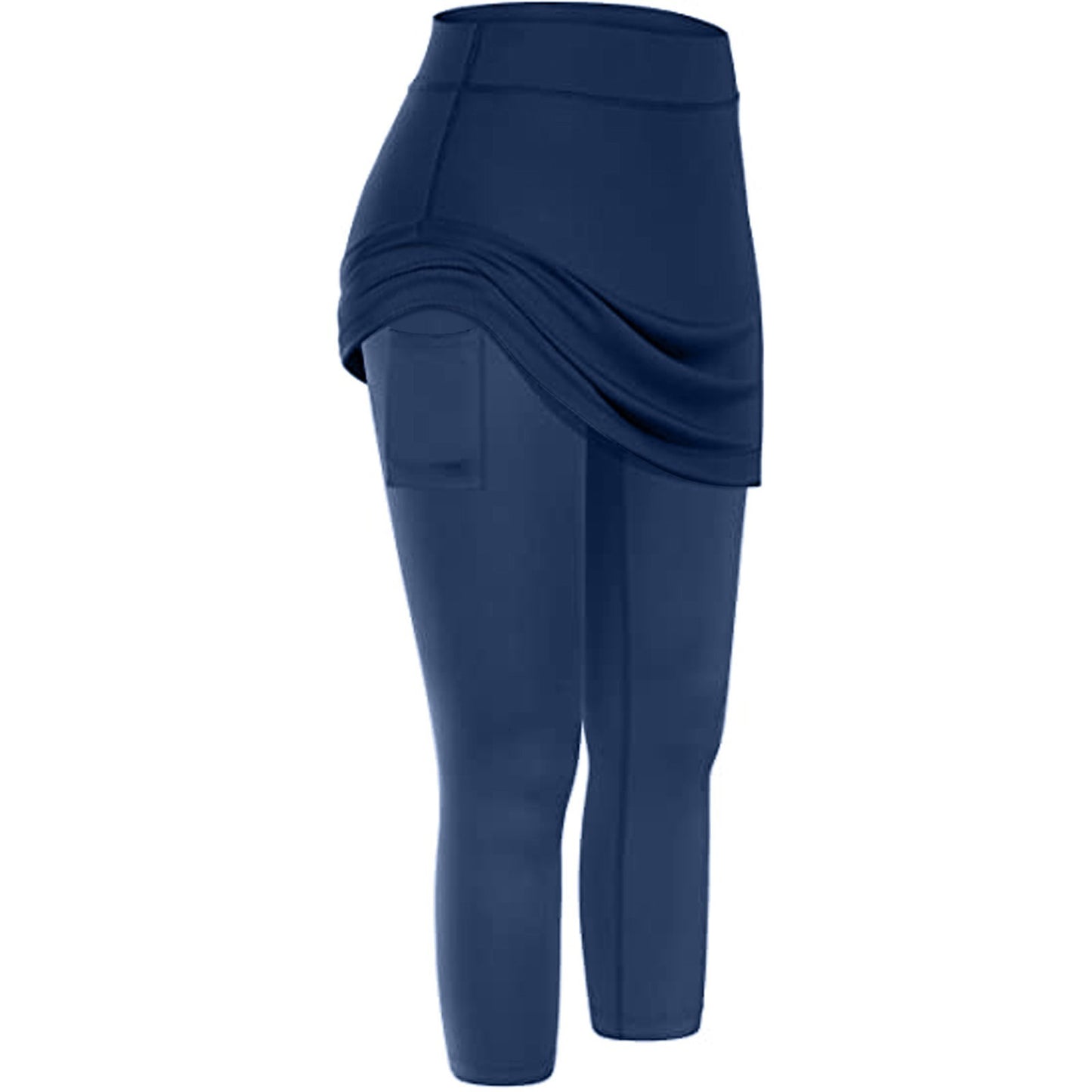 Jupe Leggings avec poches élastiques pour Sport Yoga