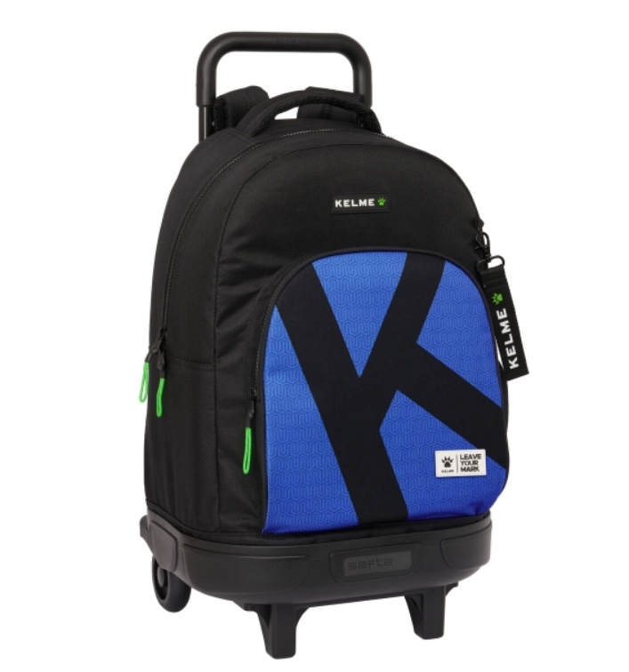 Sac à dos à roulettes enfant, Cartable à roulettes Kelme - Ultra-résistant