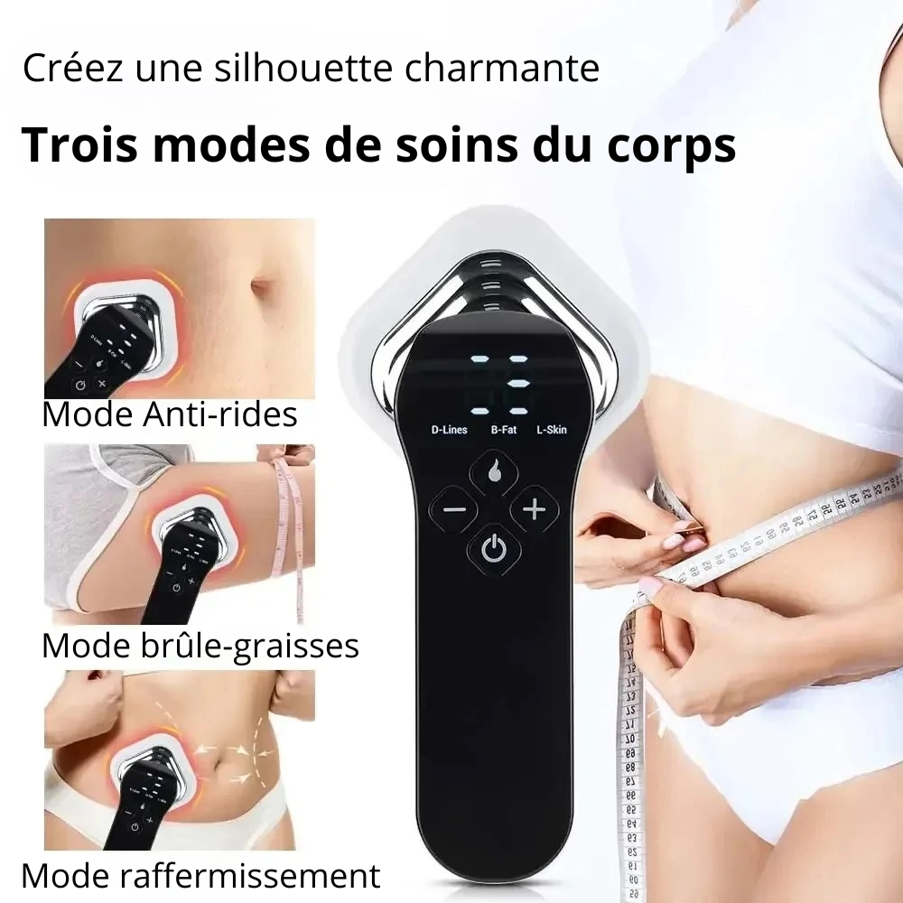 Masseur électrique amincissant pour cibler les zones rebelles